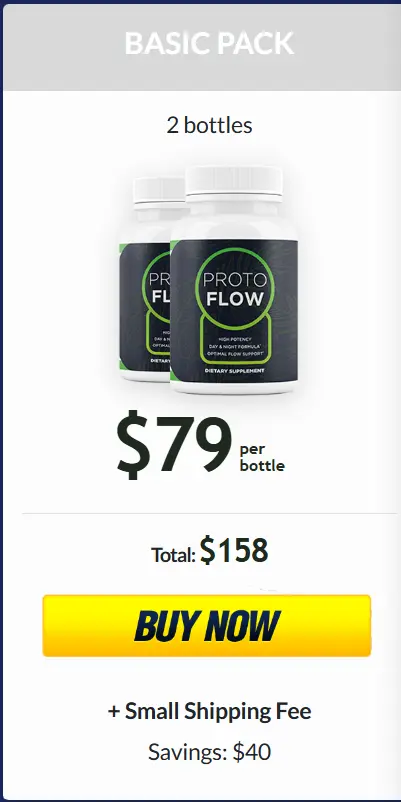 Protoflow one bottle